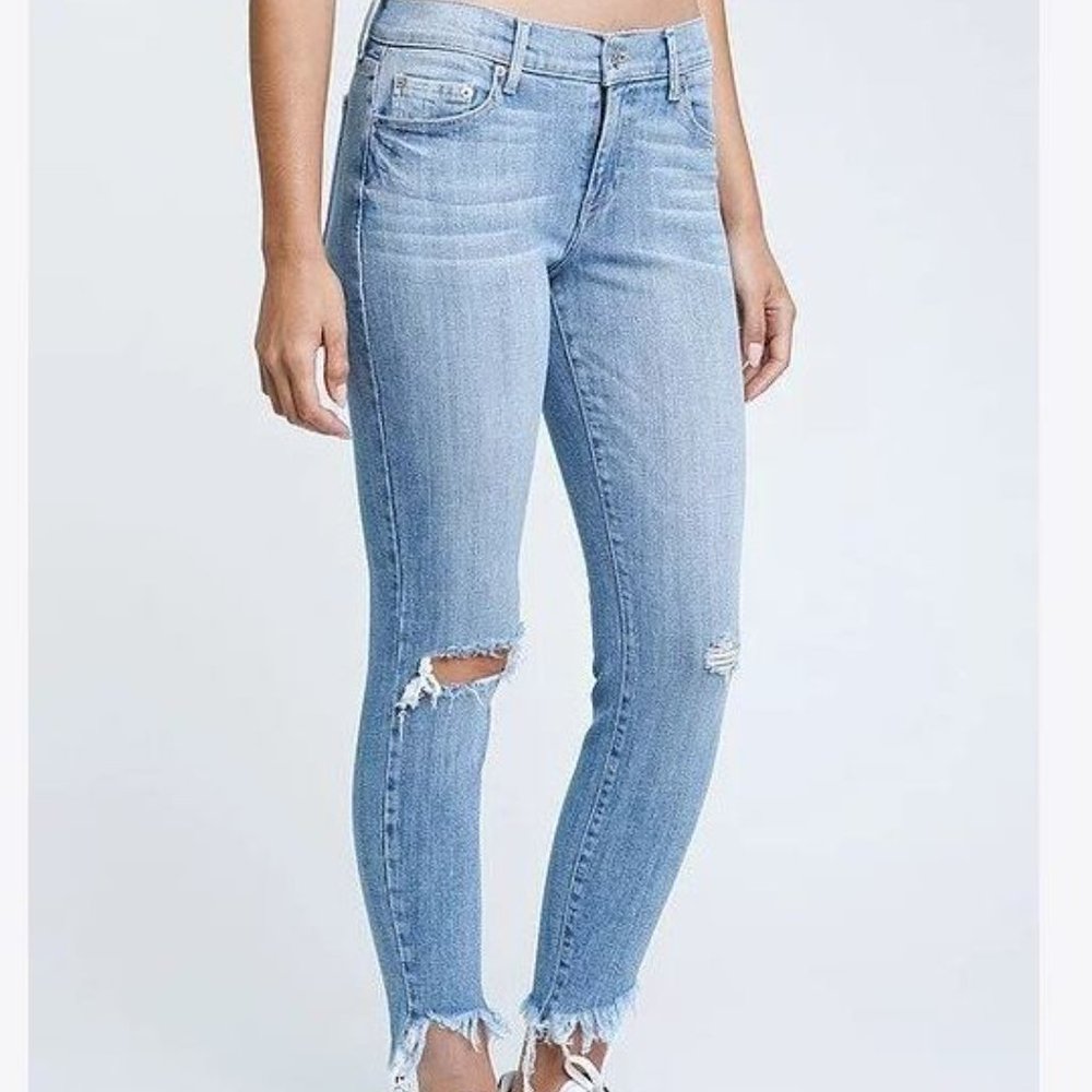 NWT Pistola Audrey Mid Rise Skinny Size 24